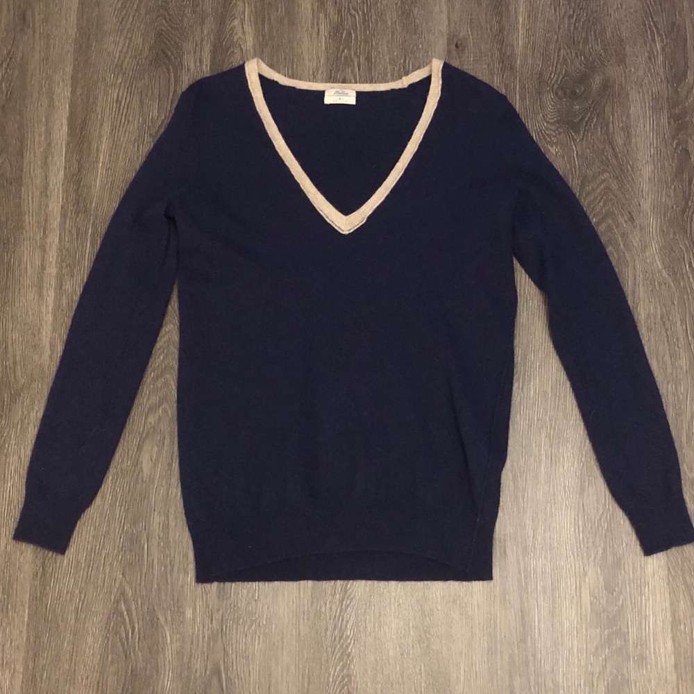Wallace Navy Blue Sweater